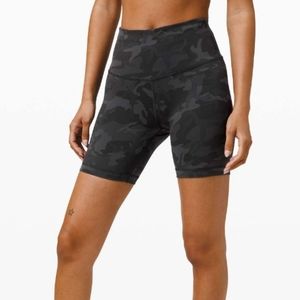Lululemon Wunder Train High-Rise Short 6"Incognito Camo Multi Grey